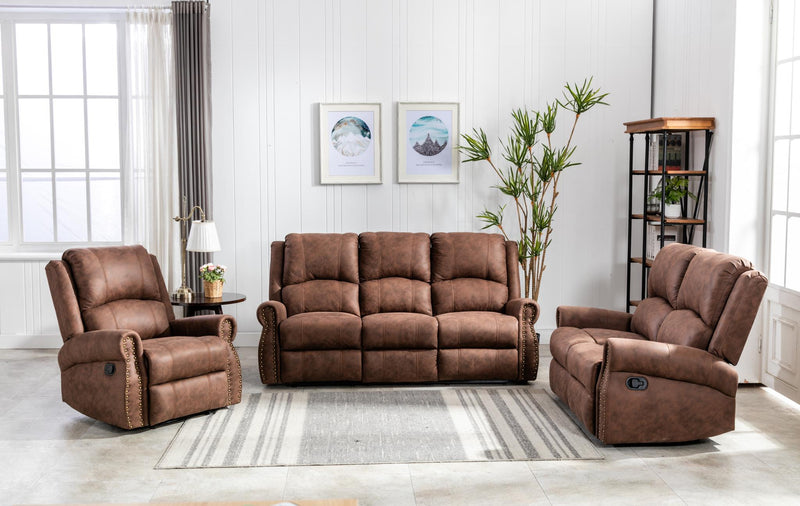 Anemone Reclining Sofa Set - Gate FurnitureLiving Room Set
