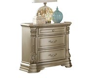 Antoinetta Champagne Nightstand - Gate FurnitureNightstand