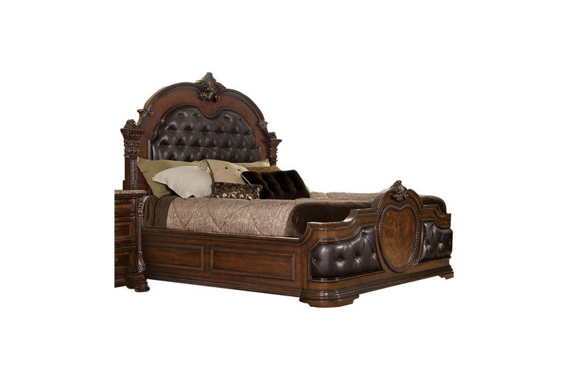 Antoinetta Cherry Panel Bedroom Set - Gate FurnitureBedroom Set