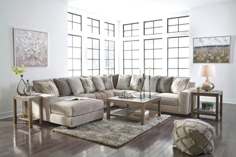 Ardsley Pewter 4 - Piece Large LAF Sectional - Gate FurnitureSectional