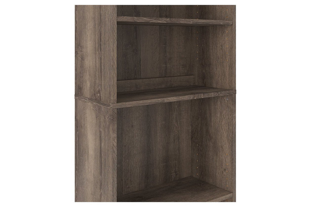 Arlenbry Gray 71" Bookcase - H275-17 - Gate Furniture