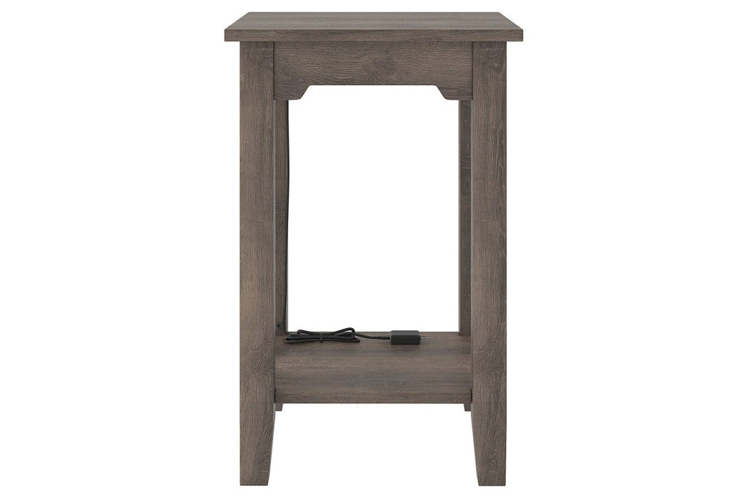 Arlenbry Gray Chairside End Table - T275-7 - Gate Furniture
