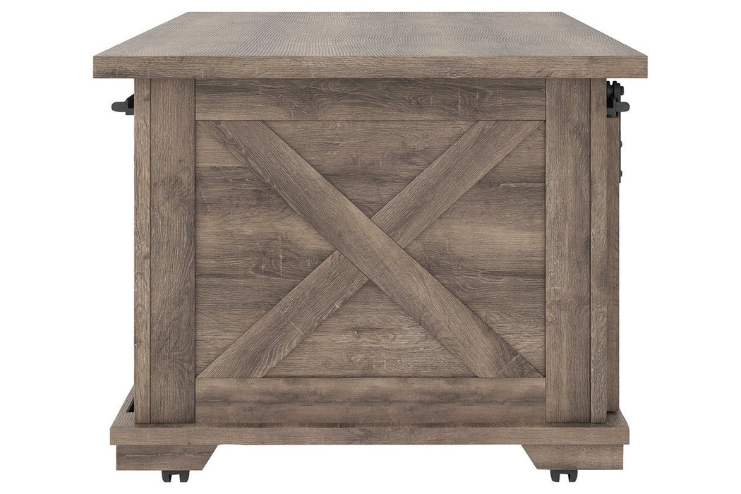 Arlenbry Gray Coffee Table - T275-1 - Gate Furniture