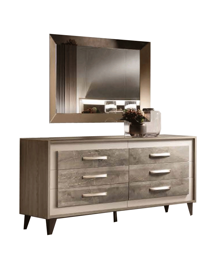 Arredoambra Double Dresser / Mirror Set - Gate Furniture