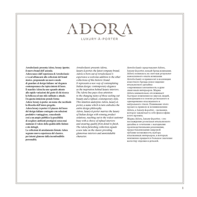 Arredoambra Living By Arredoclassic, Italy Set - Gate FurnitureLiving Room Set