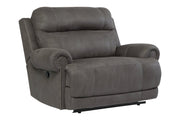 Austere Gray Oversized Recliner - Gate FurnitureRecliner