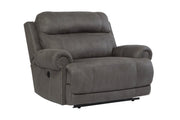 Austere Gray Oversized Recliner - Gate FurnitureRecliner