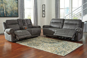 Austere Gray Reclining Set - Gate FurnitureRocker Recliner