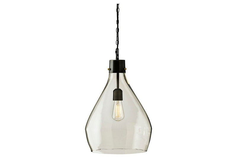 Avalbane Clear/Gray Pendant Light - Gate FurniturePendant