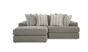 Avaliyah Ash 2 - Piece LAF Chaise Sectional - Gate FurnitureSectional