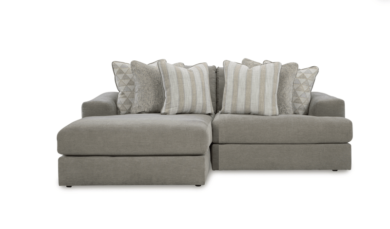 Avaliyah Ash 2 - Piece LAF Chaise Sectional - Gate FurnitureSectional