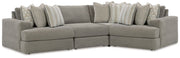Avaliyah Ash 4 - Piece Sectional - Gate FurnitureSectional