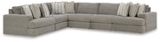 Avaliyah Ash 6 - Piece Sectional - Gate FurnitureSectional