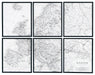 Avanworth Wall Art (Set of 6) - A8000335 - Gate Furniture