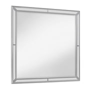 Aveline Silver LED Upholstered Panel Bedroom Set - Gate FurnitureBedroom Set