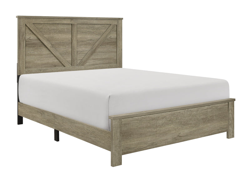 Avenue Rustic Panel Bedroom Set - Gate FurnitureBedroom Set