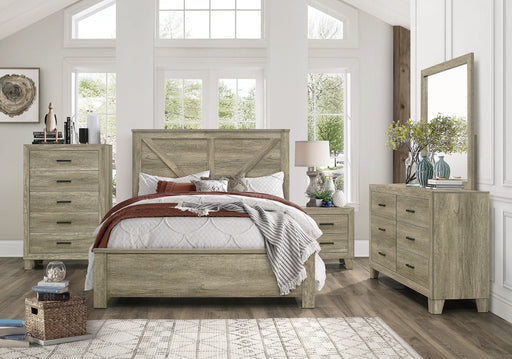 Avenue Rustic Panel Bedroom Set - Gate FurnitureBedroom Set