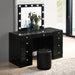 Avery Black Vanity - Gate Furniture