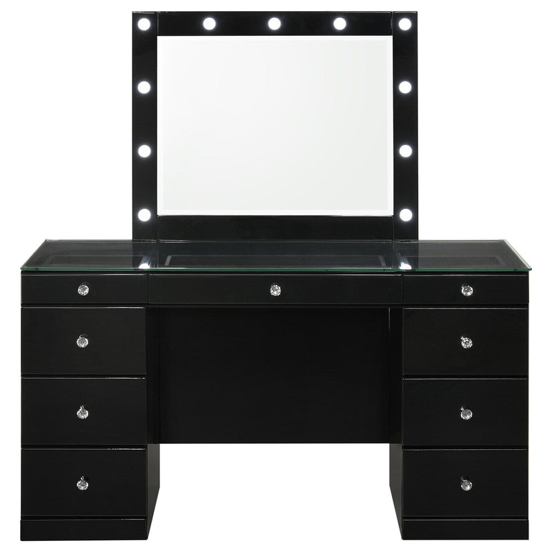 Avery Black Vanity - Gate FurnitureVanity