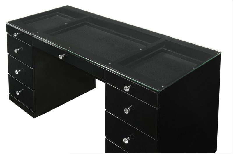 Avery Black Vanity - Gate FurnitureVanity
