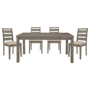 Bainbridge Weathered Gray Dining Set - Gate FurnitureDining Room Set