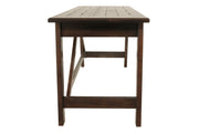 Baldridge Rustic Brown Home Office Desk - Gate FurnitureOffice Desks