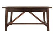 Baldridge Rustic Brown Home Office Desk - Gate FurnitureOffice Desks