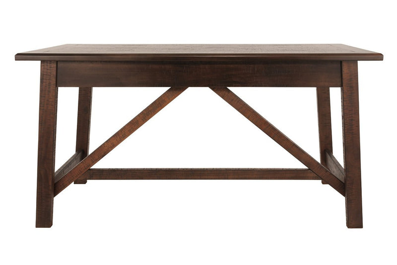 Baldridge Rustic Brown Home Office Desk - Gate FurnitureOffice Desks