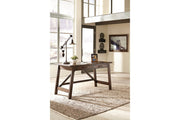 Baldridge Rustic Brown Home Office Desk - Gate FurnitureOffice Desks