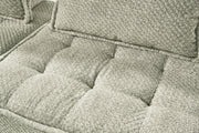 Bales Taupe 5 - Piece Modular Seating - Gate FurnitureSectional