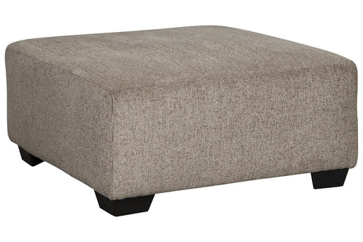 Ballinasloe Platinum Oversized Ottoman - Gate FurnitureOttoman