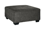 Ballinasloe Smoke Oversized Ottoman - Gate FurnitureOttoman