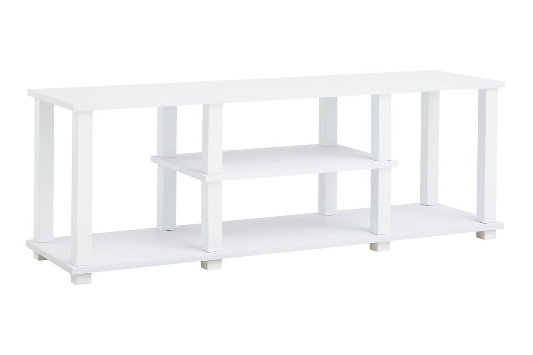 Baraga White 48" TV Stand - W410-10 - Gate Furniture