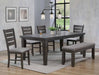 Bardstown Gray Dining Table - 2152GY-T-4282 - Gate Furniture