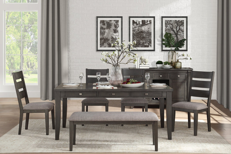 Baresford Gray Dining Set - Gate FurnitureDining Room Set