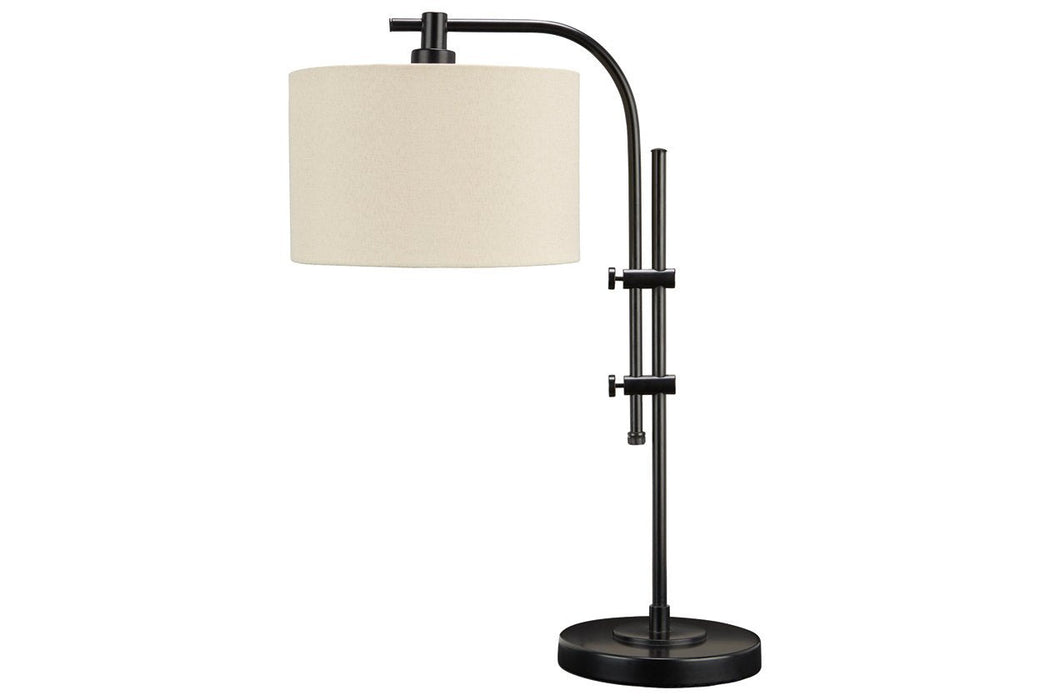 Baronvale Black Accent Lamp - L206043 - Gate Furniture