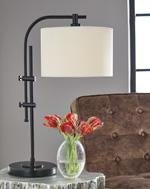 Baronvale Black Accent Lamp - Gate FurnitureTable Lamp