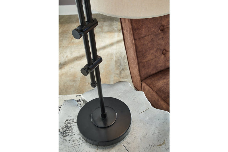 Baronvale Black Accent Lamp - Gate FurnitureTable Lamp