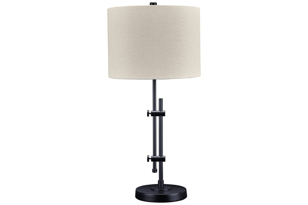 Baronvale Black Table Lamp - L206044 - Gate Furniture