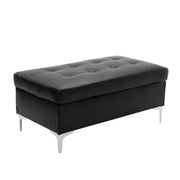 Barrington New Black RAF Sectional - Gate FurnitureSectional