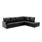 Barrington New Black RAF Sectional - Gate FurnitureSectional