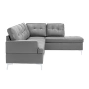 Barrington New Gray RAF Sectional - Gate FurnitureSectional