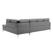 Barrington New Gray RAF Sectional - Gate FurnitureSectional