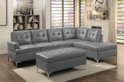 Barrington New Gray RAF Sectional - Gate FurnitureSectional
