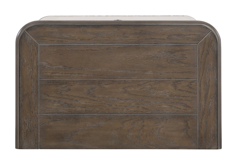 Baylesford Antique White Upholstered Panel Bedroom Set - Gate FurnitureBedroom Set