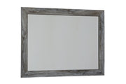 Baystorm Gray Bedroom Mirror - Gate FurnitureMirror
