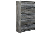 Baystorm Gray Chest of Drawers - Gate FurnitureChest