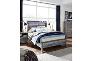 Baystorm Gray Full Panel Bed - Gate FurnitureFull Bed