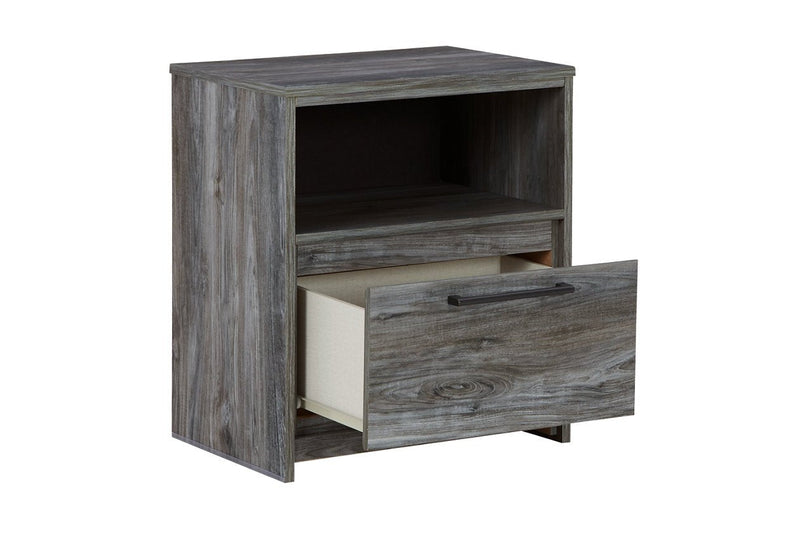 Baystorm Gray Nightstand - Gate FurnitureNightstand