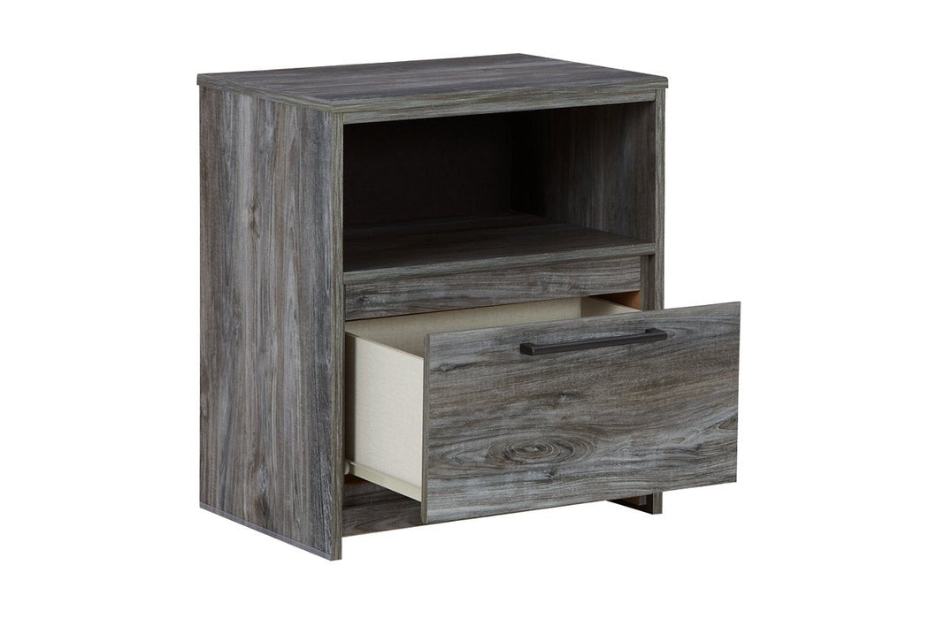 Baystorm Gray Nightstand - Gate FurnitureNightstand
